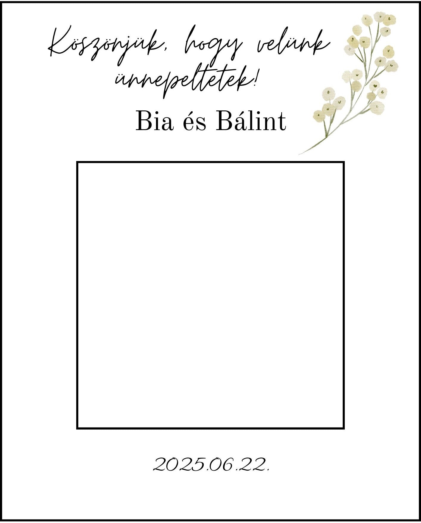 Esküvői köszönetajándék