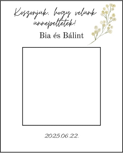 Esküvői köszönetajándék